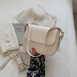 Retro Small Square Shoulder Bag