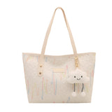 Everyday Tote Bag with Charm