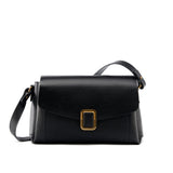 Leather Flap Crossbody Bag