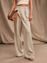 Loose Wide Leg Drape Trousers