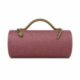 Snake Effect Oval Evening Bag