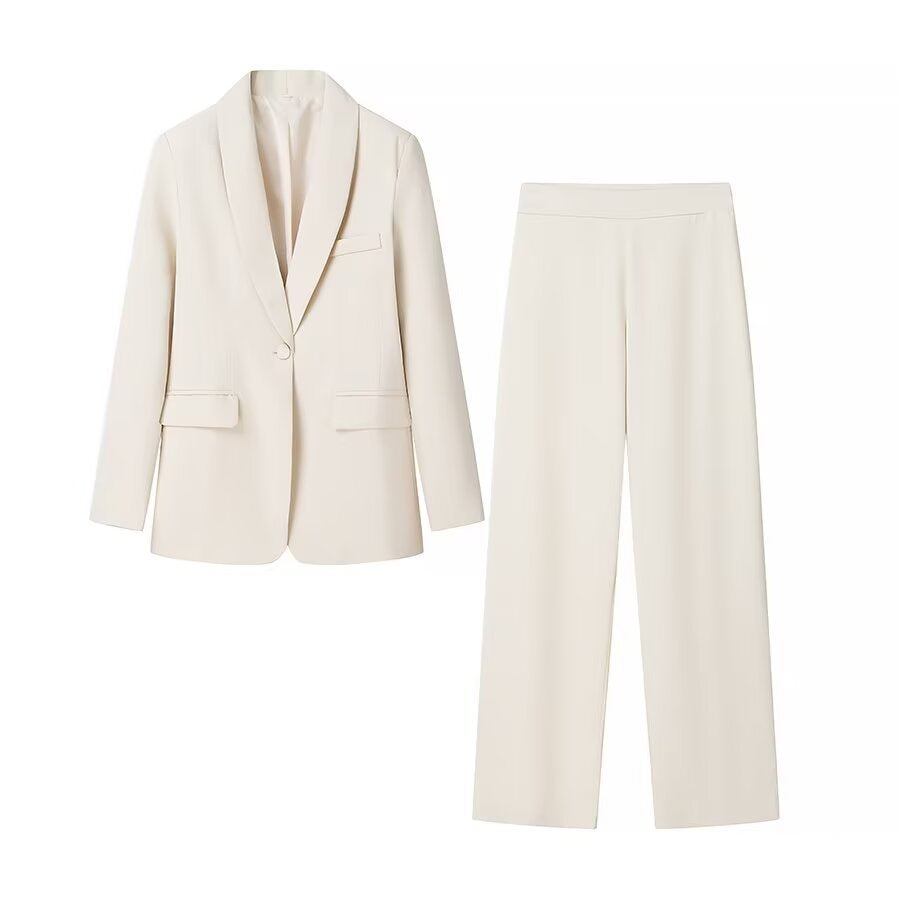 Tailored Blazer and Trouser Suit Set