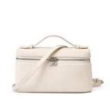 Leather Box Crossbody Bag