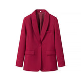 Tailored Blazer and Trouser Suit Set