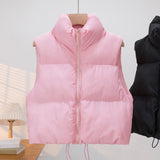 Short Padded Sleeveless Gilet