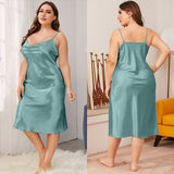 Plus Size Satin Cami Nightdress