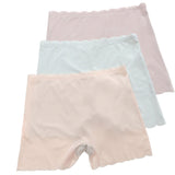 The Ice Silk Shield | Women's Mid-Rise Ice Silk Safety Boxer Briefs (3-Pack)