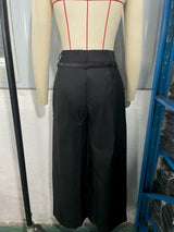 Loose Straight Leg Suit Trousers