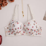 The White Whisper | Women's Wireless Lace Push-Up Bra