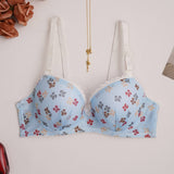 The White Whisper | Women's Wireless Lace Push-Up Bra