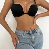 The French Whisper | Women's Ultra-Thin Lace Underwire Push-Up Bra