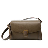 Leather Flap Crossbody Bag