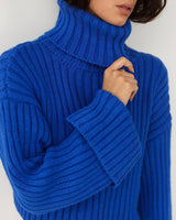 Women’s Cropped High Neck Cotton Sweater – Street Hipster Punk Style