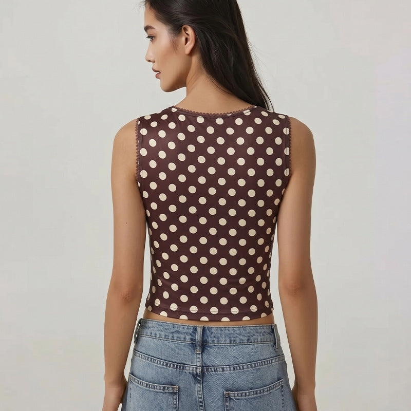 Polka Dot Cami Top