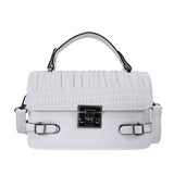 Pleated Panel Handbag