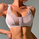 The Lace Allure | Women's Full Lace Wireless Push-Up Bra