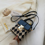 Quilted Small Square Bag