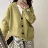 Patch Pocket Knit Cardigan
