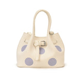 Polka Dot Shoulder Tote Bag