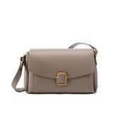 Leather Flap Crossbody Bag