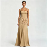 Square Neck Cami Maxi Dress