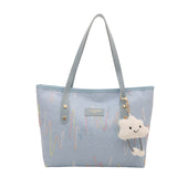 Everyday Tote Bag with Charm