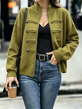 Thick Zip Knit Cardigan