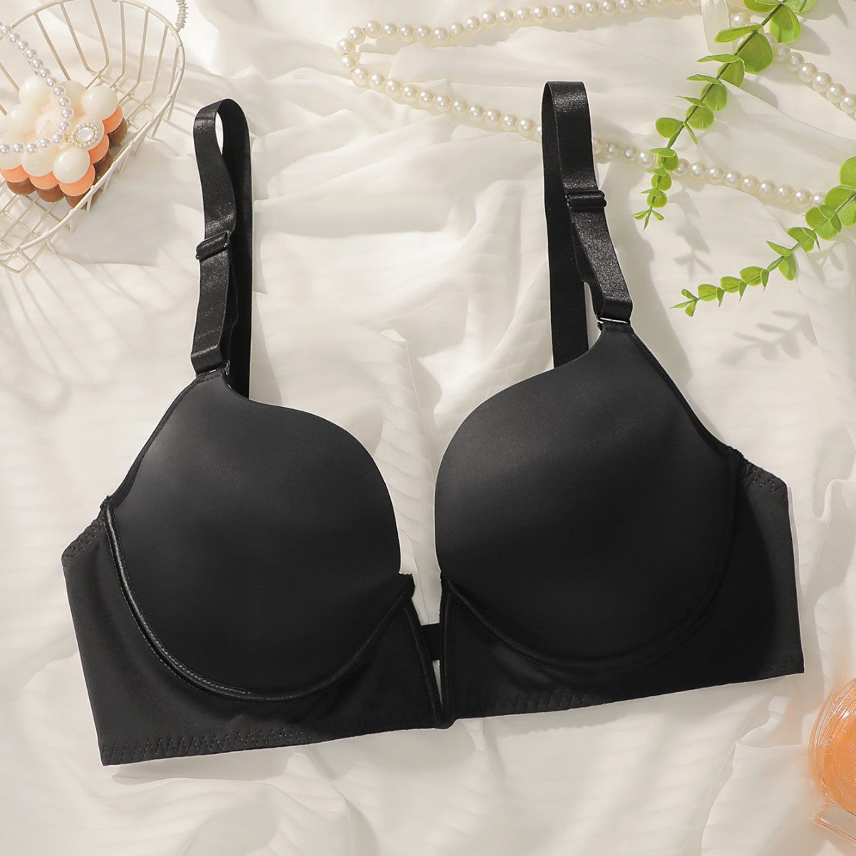 The Timeless Support | Plus Size Full Cup Gather Bra