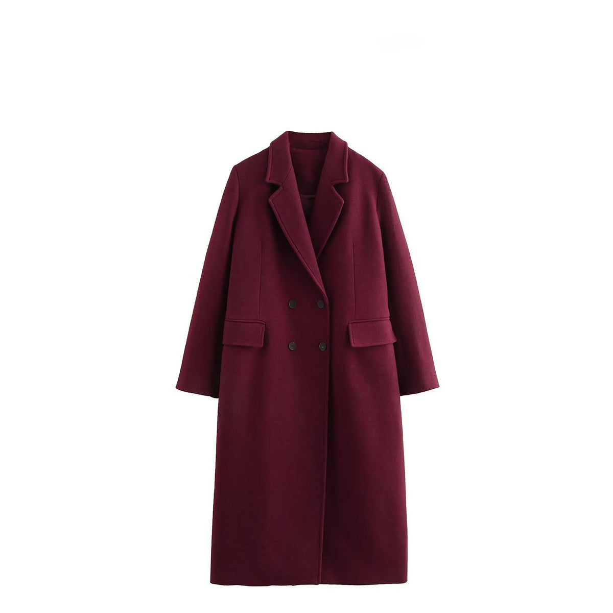 Double Breasted Longline Coat