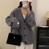 Patch Pocket Knit Cardigan
