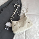 Butterfly Detail Small Square Bag
