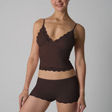 Lace Padded Bra and Boyshort Set