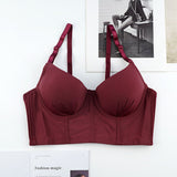 The Bordeaux Lift | Women's Lace Underwire Push-Up Bra