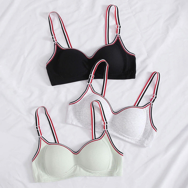 The Modal Whisper | Women's Wireless Seamless Lace Push-Up Bra
