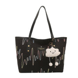 Everyday Tote Bag with Charm