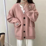 Patch Pocket Knit Cardigan