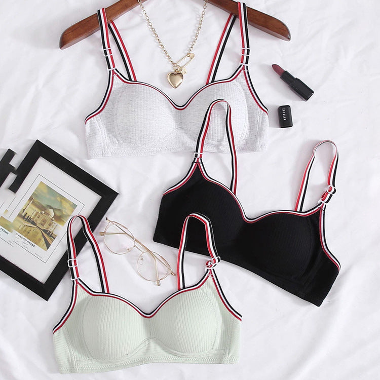 The Modal Whisper | Women's Wireless Seamless Lace Push-Up Bra