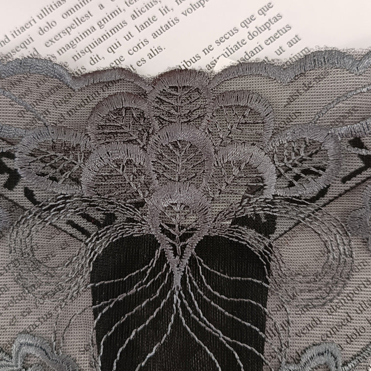 The Lace Tease | Women's Lace Letter-Strap Low-Rise Thong Panties