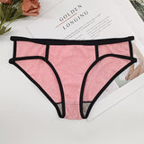 The Lace Trim Comfort | Women's Cotton Mid-Rise Lace Edge Panties