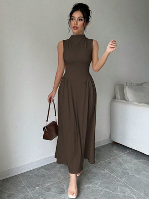 A - Hem Knit Tight Bodycon Fall Long Dress Maxi Women Outfit - Negative Apparel