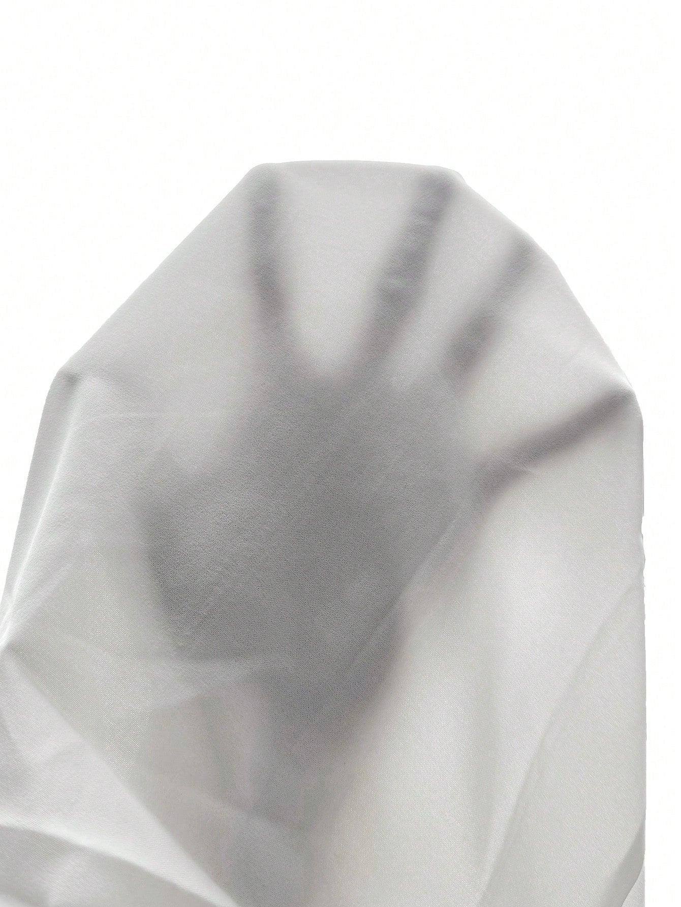 Aloruh Elegant French Ruched Waist Wide Leg Jumpsuit With Stand Collar And Floor - Length, Perfect For Office And Commute To Showcase The Tall And Slim Figure - Negative Apparel