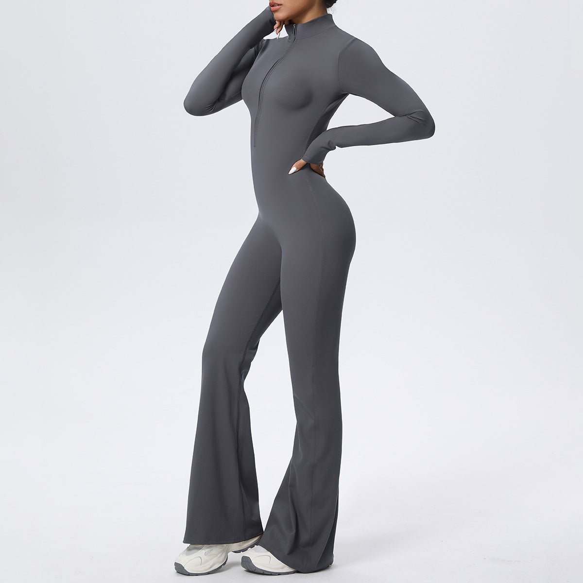 Apex Flare Unitard | Architectural. Fluid. Absolute. - Negative Apparel