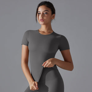 Apex Sculpt Slim - Fit Tee | Fluid. Form. Fearless. - Negative Apparel