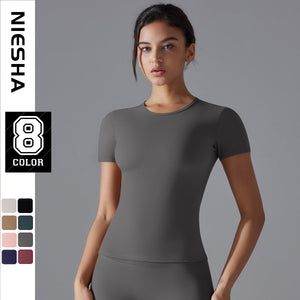 Apex Sculpt Slim - Fit Tee | Fluid. Form. Fearless. - Negative Apparel