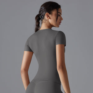 Apex Sculpt Slim - Fit Tee | Fluid. Form. Fearless. - Negative Apparel