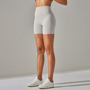 Aura Brushed Yoga Shorts | Velvety. Vivid. Victorious. - Negative Apparel