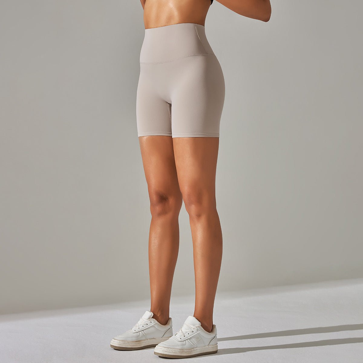 Aura Brushed Yoga Shorts | Velvety. Vivid. Victorious. - Negative Apparel