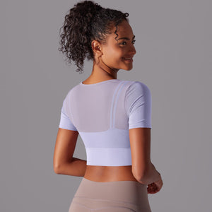 Aura Mesh Layered Tee | Alluring. Breathable. Avant - Garde. - Negative Apparel