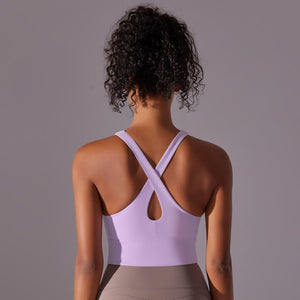 Aura Naked - Feel Sports Bra | Minimalist. Supportive. Elevated. - Negative Apparel