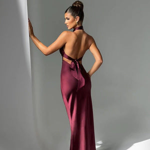 Backless sleeveless dress elegant dress - Negative Apparel